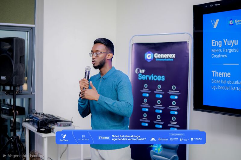 Empowering Hargeisa’s Young Creators to Turn Digital Creativity into Sustainable Income